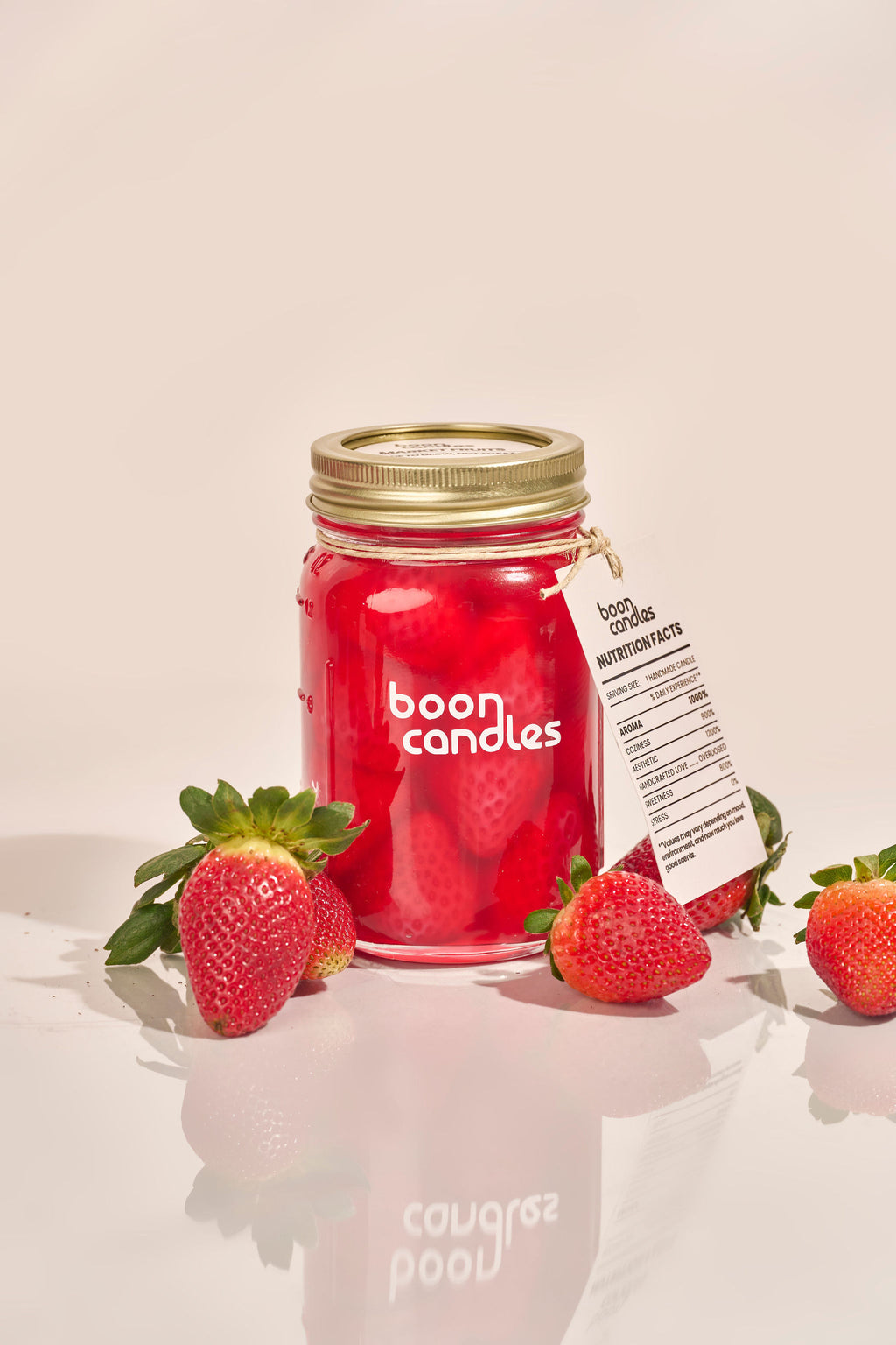 Strawberry Preserves Candle