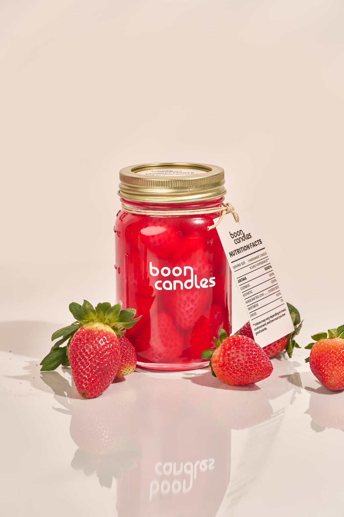 Strawberry Preserves Candle
