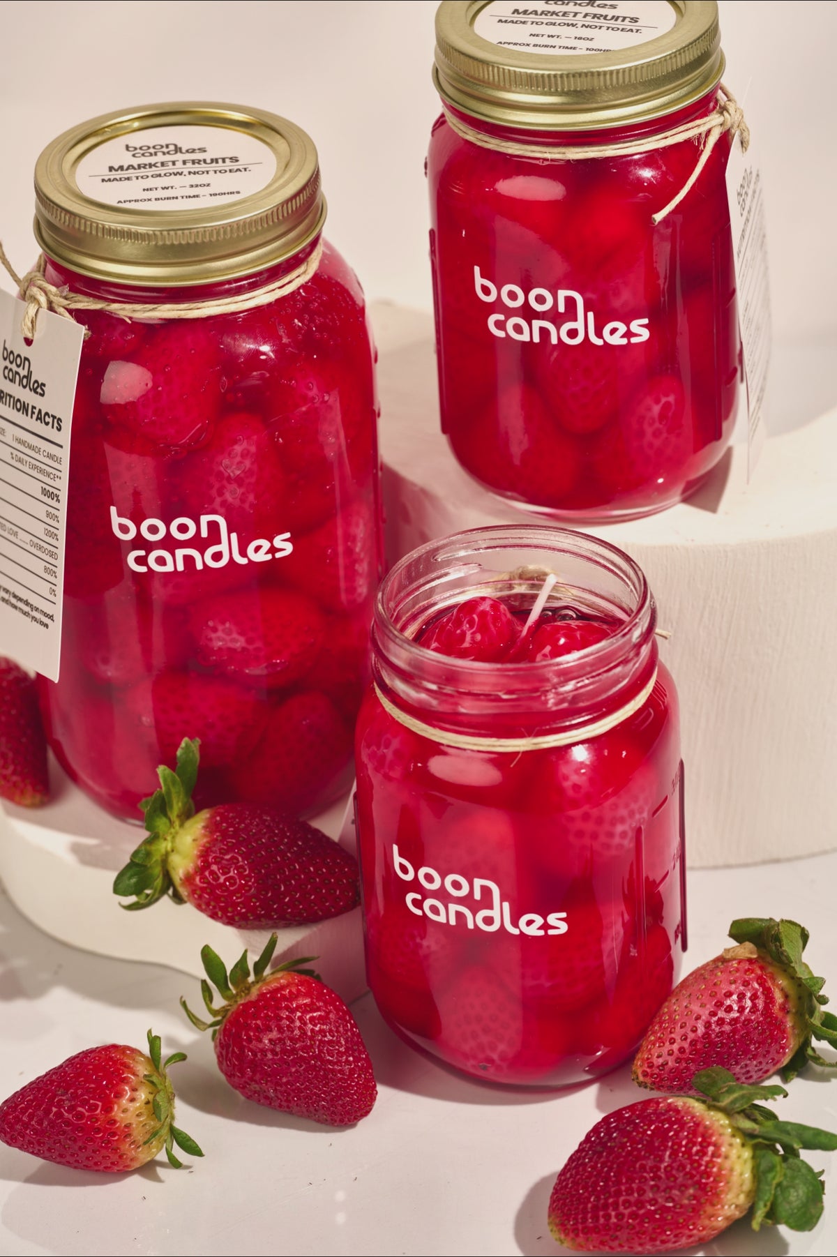 Strawberry Preserves Candle